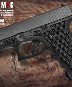 Laser Stippling Laser Stippling Glock 17 Frame T16 Pattern glock