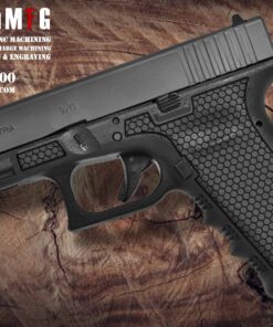 Laser Stippling Laser Stippling Glock 17 Frame T2 Pattern glock