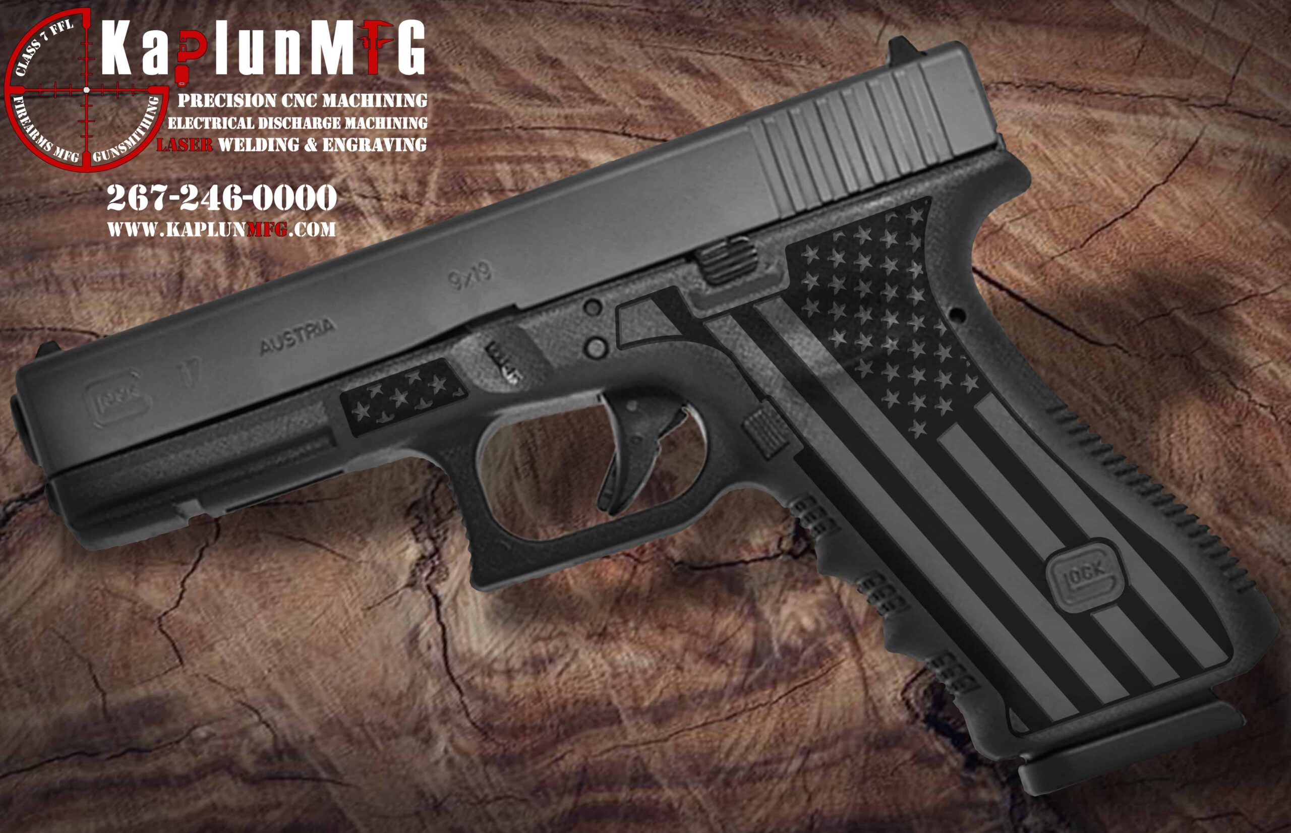 Laser Stippling Laser Stippling Glock 17 Frame T27 Pattern Laser Stippling Laser Stippling Glock 17 Frame T27 Pattern glock