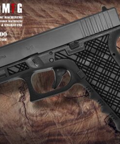 Laser Stippling Laser Stippling Glock 17 Frame T7 Pattern glock